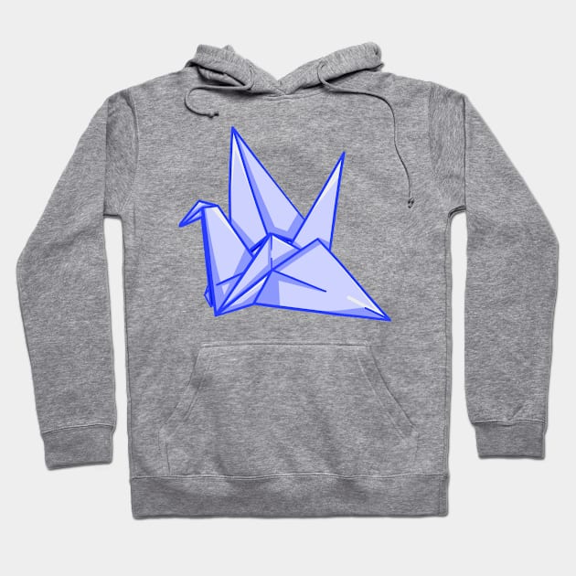Origami Crane Hoodie by mailboxdisco